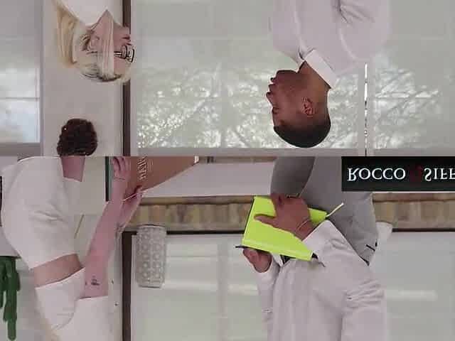 ROCCO SIFFREDI - Ravanous Blond Secretary Hardore Railed By MONSTER JOCK
