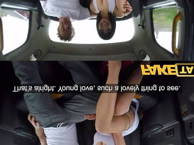 Fake Taxi Drivers large weenie sucked and boyfriend drilled with facial finish
