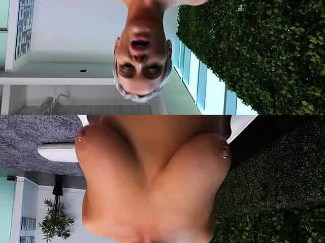 Sexy blonde milf riding that big cock on the bed