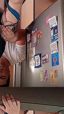 Fucking in the Kitchen with My Girlfriend's Slutty Stepmother