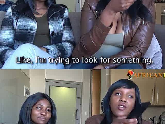 Black Pair 1st Lesbo Experience