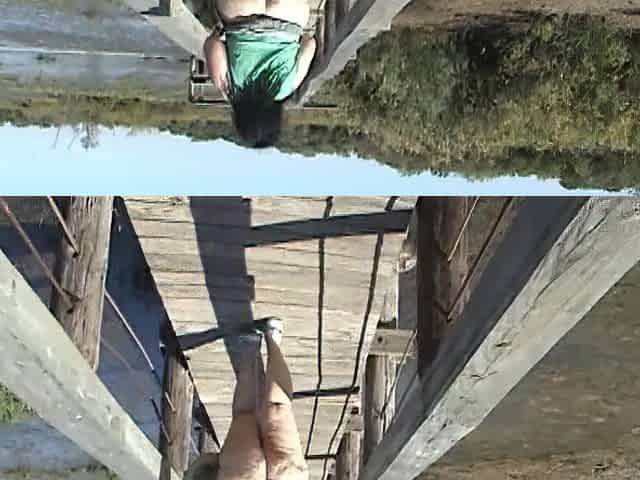 big beautiful woman public flashing large booty walking on trails fleshy large Ass - Not HD