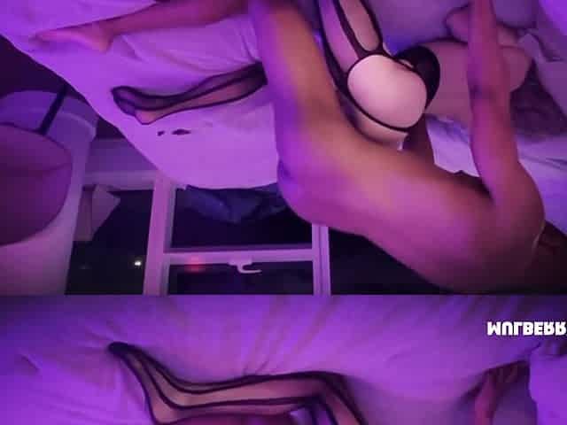 My Cuckold Recorded Me Getting Repeatedly Fucked On Our Bed All Night And Had The Perfect View