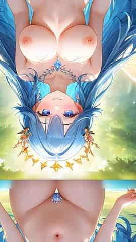 Enchanted Curves - Busty Fairy Girls in a Luminous Magical Forest