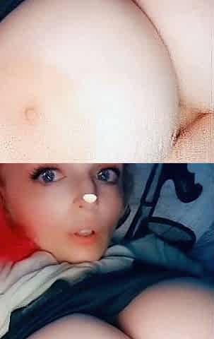 AMATEUR CHUBBY PLAYS WITH PUSSY BIG BOOBS