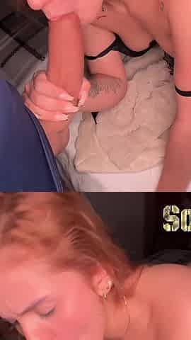 JOI POV - Your Petite Blonde Friend Wants Your Huge Cock Inside Her