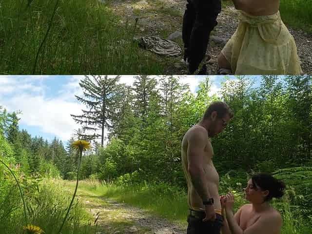 otaku jennii's large booty goes hard outdoors