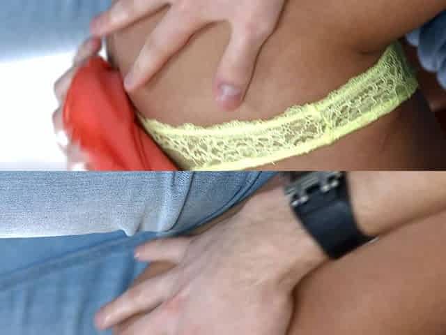 Slim babe takes anal fuck
