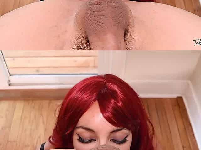 Ass drilling and Pegging on the Kitchen Table - His 1st Time Taking a Ding-dong