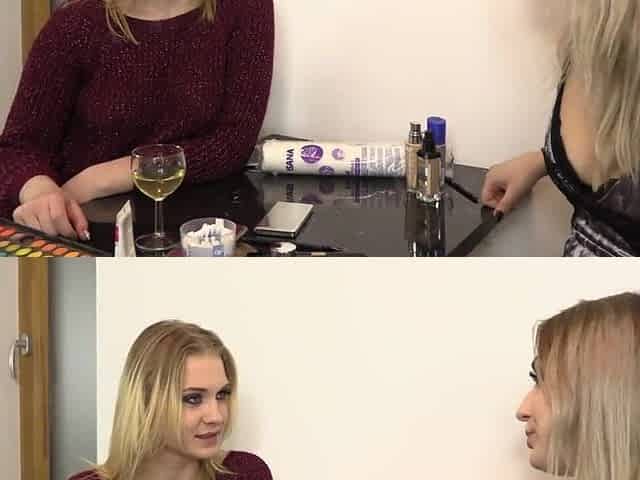 2 Polish girls in nylons and one hunk