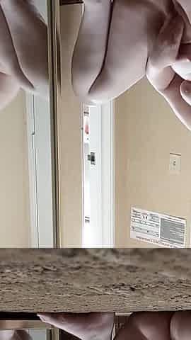 Sophia mirror masturbation