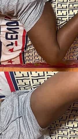 African Sexy Ebony Teen Fucked in Her Nicker