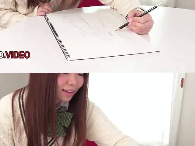 Sexy Schoolroom Seduction with Asian Teen Chihiro Nishikawa's Blowing Skills