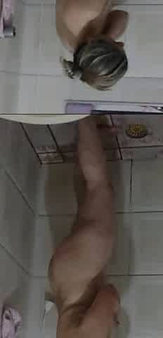 Lizzy slut shower