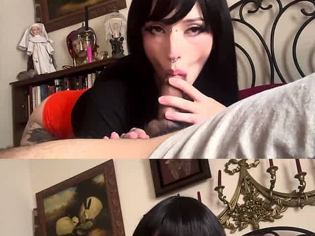 Spitreligion Tiny GF Swallows Cum After Sloppy Blowjob