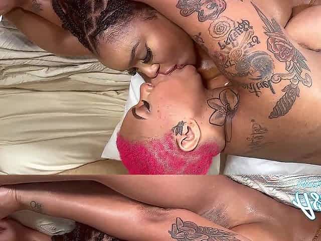 Lesbo scissoring ASMR TRIBBING