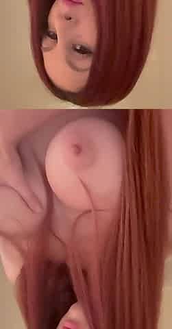 Smoke Fetish in the Bathroom