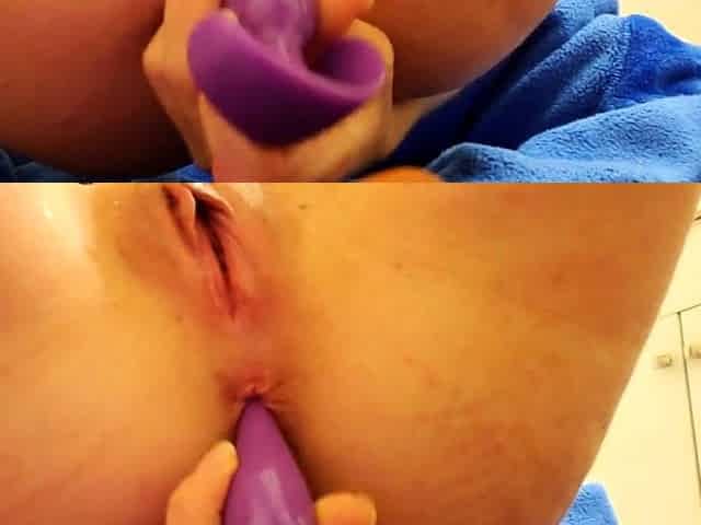 Lucky's Solo Anal Stretching Session
