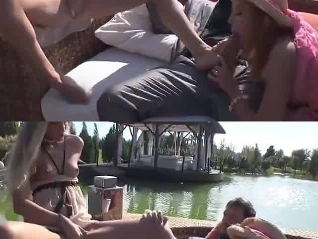 Deep Anal Fucking For Two With Cayenne Klein, Rocco Siffredi And Nataly Von