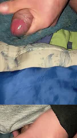 every day wank 04/thirty - cumming in daybed late at night