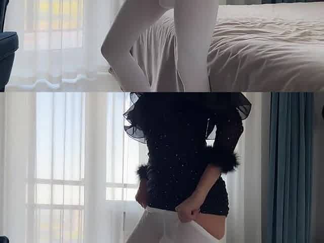 Anal Sex with Secretary in White Hose - Anal Creampie