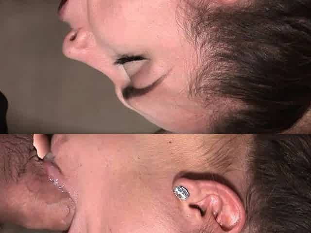 Close up fuck girl in big cock