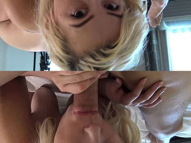 Big assed busty tit fuck and blowjob from curvy stunner