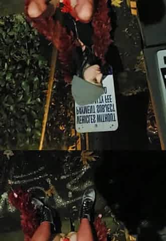 Cumming in public