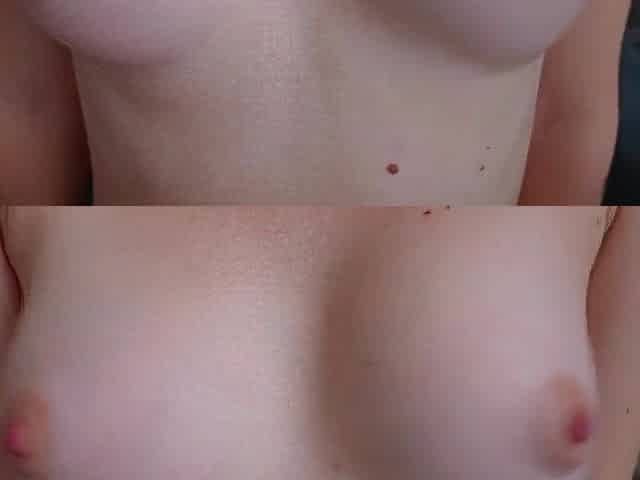 Consummate tiny bazookas play! Teats play