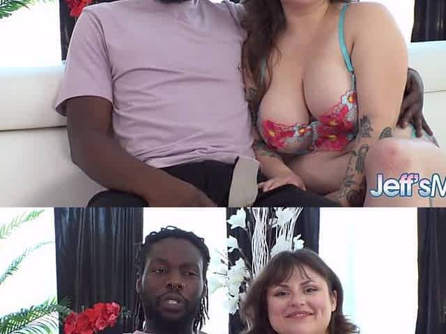 Ebony Man Screws White big beautiful woman Hayley Grey