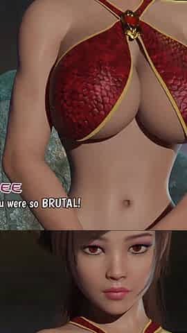 Conan Fucks Chinese Girl Raw in Her Tent - Gropes Her Massive Tits & Pounds Her Fat Ass Hard