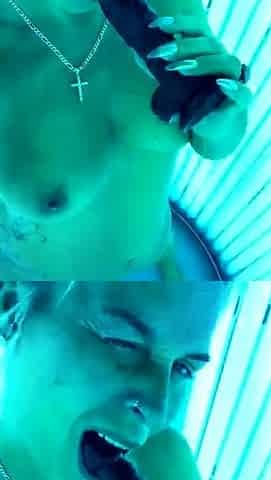 Sexy hottie Anetta Keys enjoys a solo toy masturbation