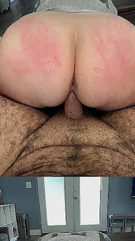 That babe bounced on my schlong for a creampie