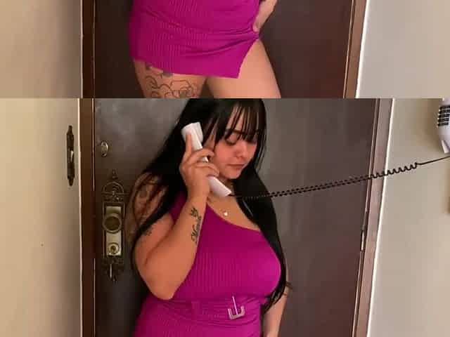 I called my plumber neighbour and the carioca put his shlong in my booty FULL ON RED