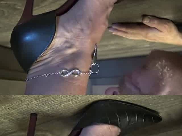 M Z Chastity Foot Slave