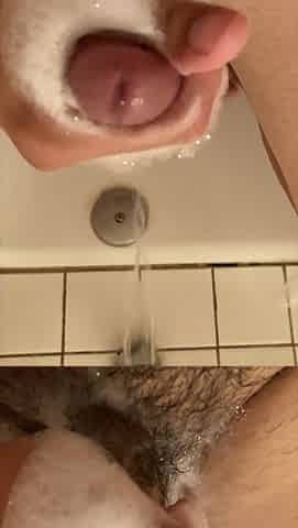 FUCK????.... I Tried Shaving???? To Distract Myself... But Nothings Working????... Now I Just Want To Cum