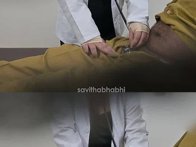 Doctor Jerking Patient Dick in Clinic