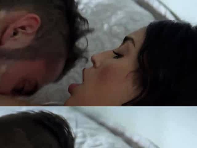 SWEET SINNER - Brunette Latina Lays On Her Stomach As She