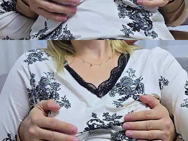 Nearly Caught When Sucking My Puffy Nipps and Finger my Soaked Snatch
