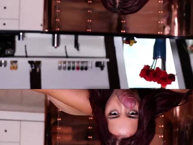 How do you like your dick sucked' Do you like a lot of spit
