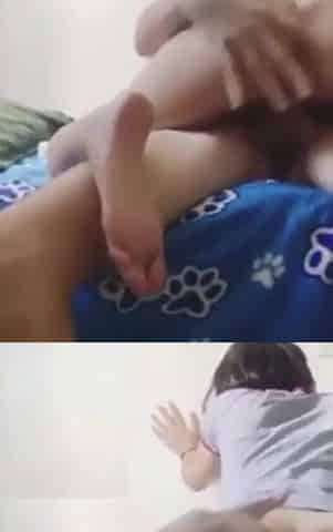 Stepsister riding my large jock