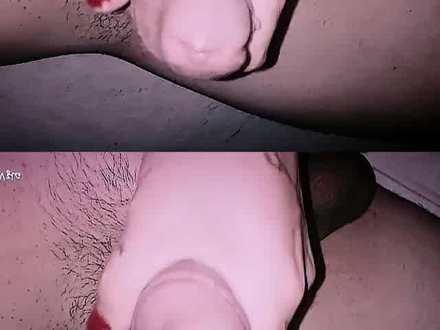Wife fondles ramrod in close-up