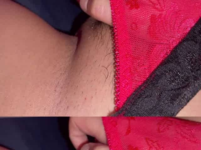 Close-up. How a Woman Has an Orgasm
