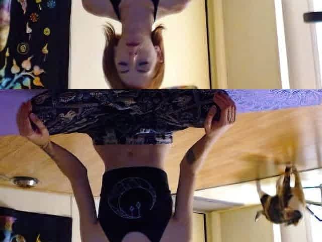 Amateur homemade teen facial after a great jerk