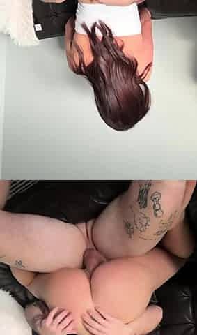 ThePrincessJess Riding His Cock On The Couch