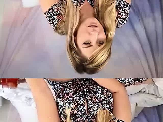 Chubby blonde brianna solo masturbation