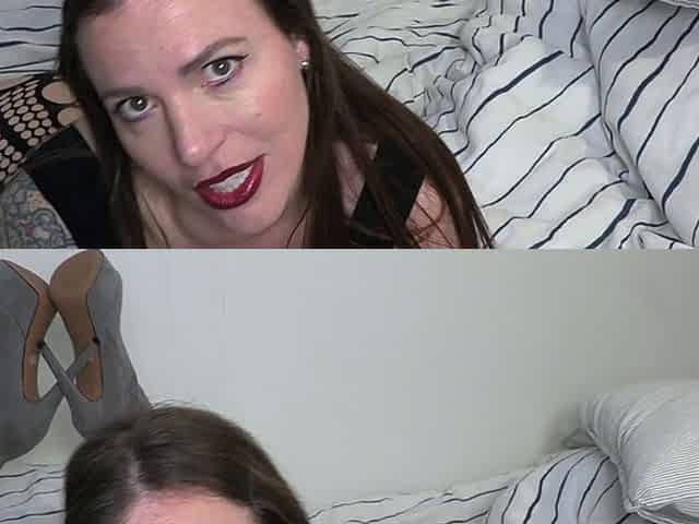 Busty brunette solo masturbation