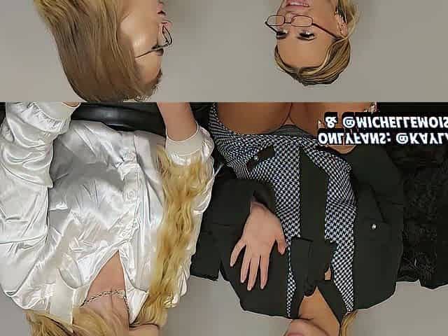 Sneak off for a work stroke with the office angels JOI