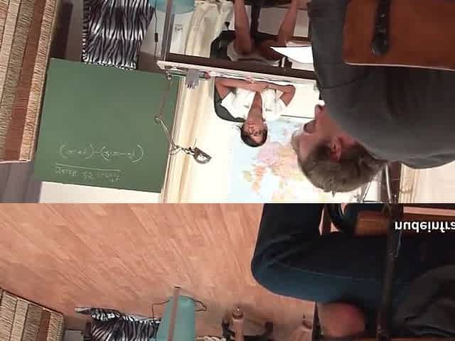 French teacher mother i'd like to fuck hard sodomized and facialized by student