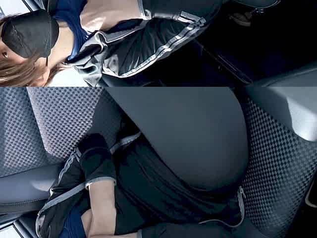 Masturbating in a Car in a Parking Lot in the Middle of the Day